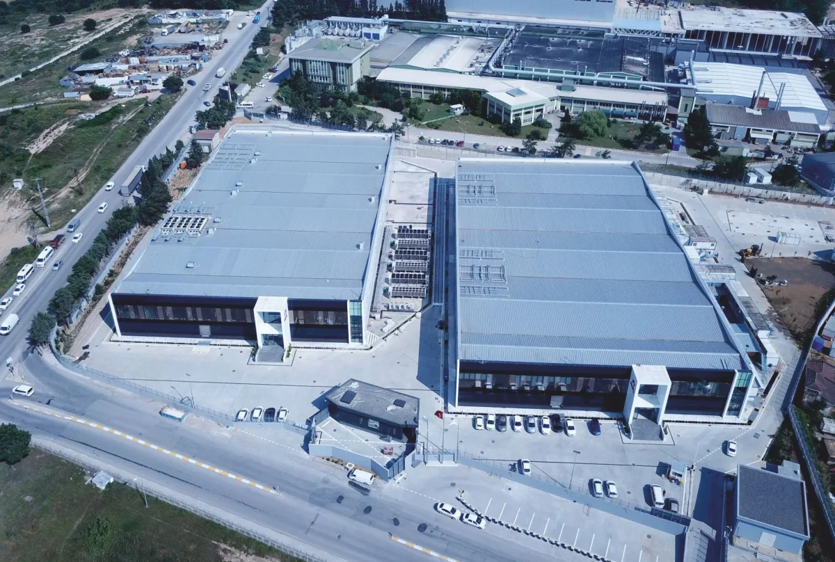 Aerial photo of the Star of Bosphorus Data Center in Tepeören, Tuzla